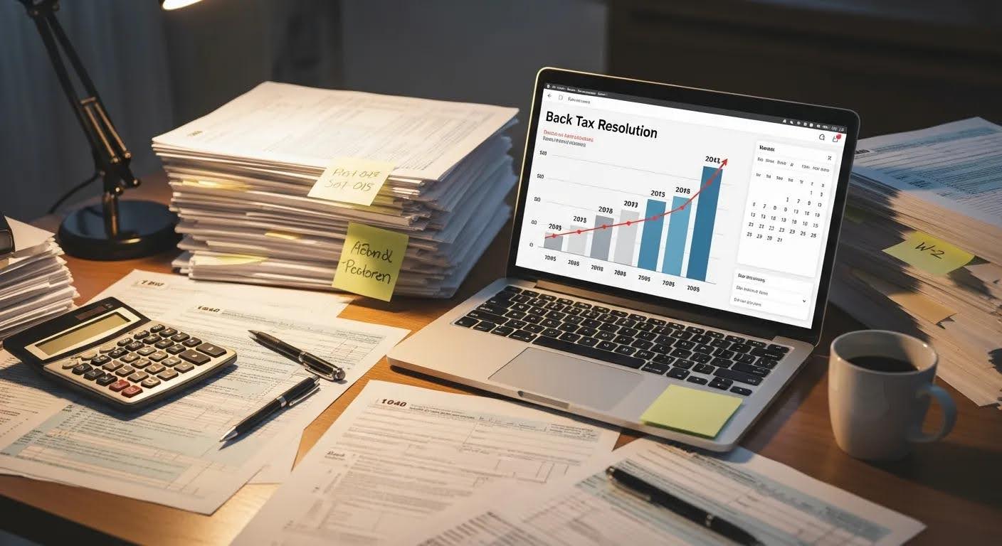 Resolving Multi-Year Back Taxes With DC Tax Resolution Experts